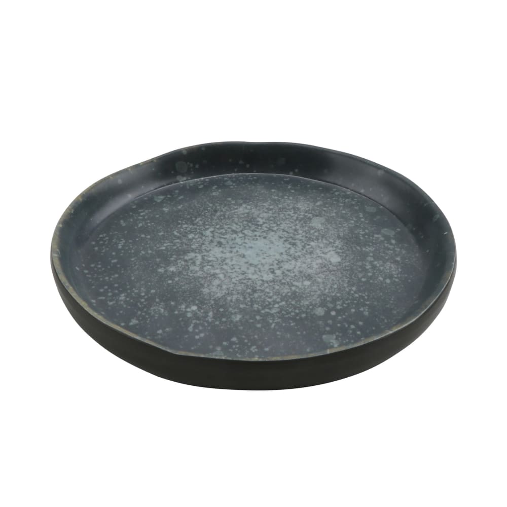 284-20038DSK 4" Round Savor Plate - Melamine, Dusk