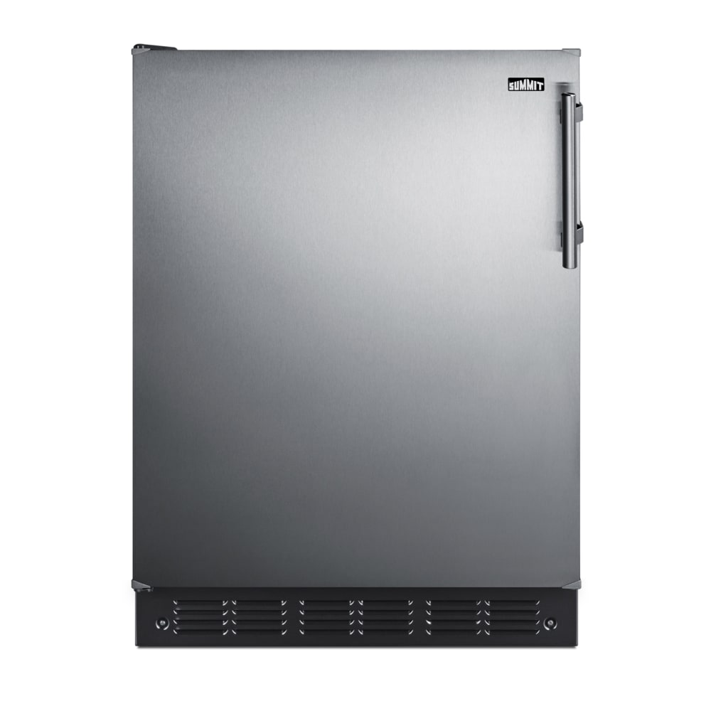 Summit FF708BL7SSLHD 23 5/8" Undercounter Refrigerator w/ (1) Section & (1) Door, 115v