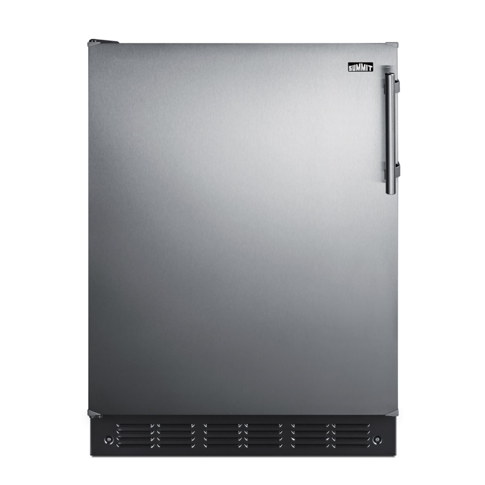 Summit FF708BLSSLHD 23 5/8" Undercounter Refrigerator w/ (1) Section & (1) Door, 115v