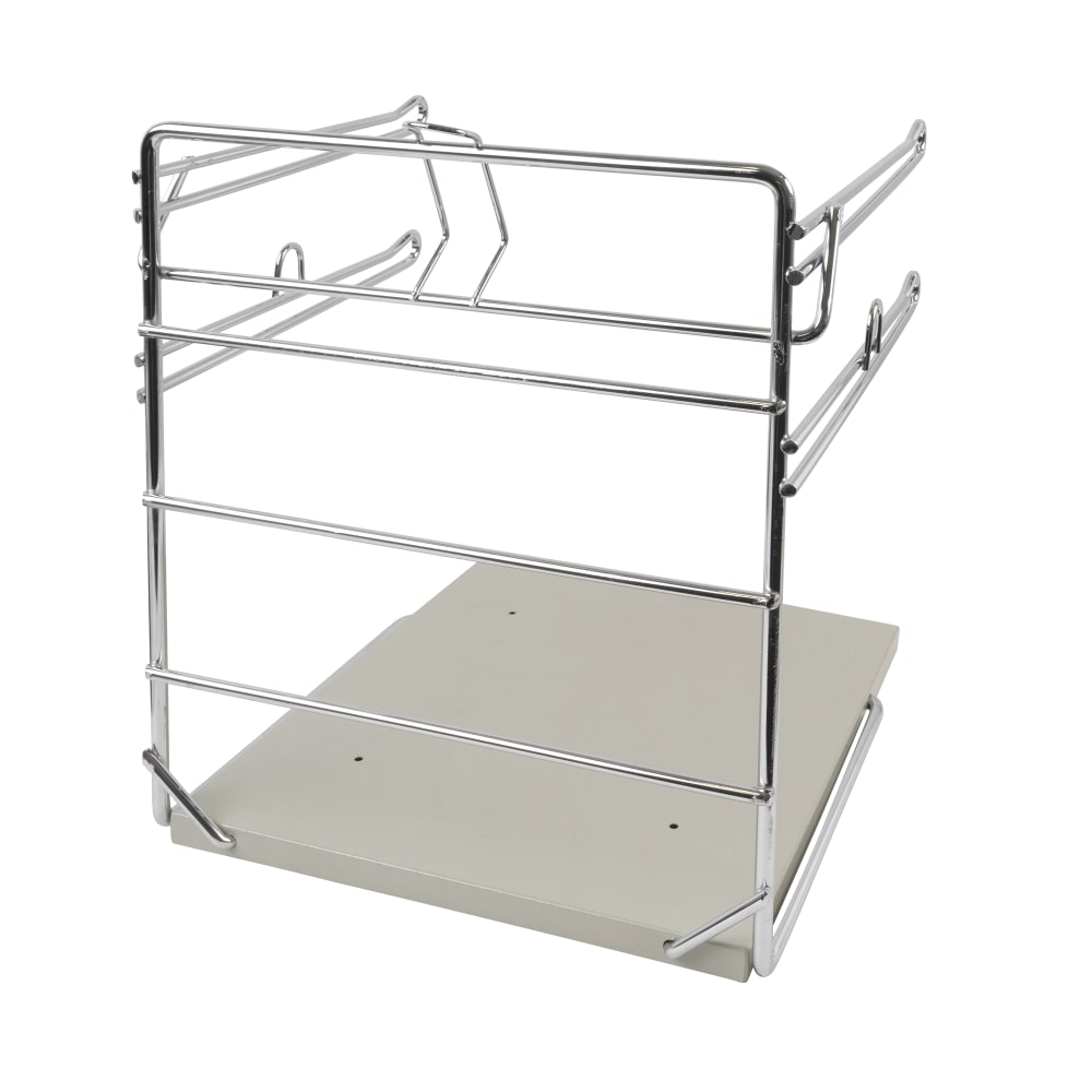 Rofson TBRACK T Shirt Bag Rack Metal w White Base
