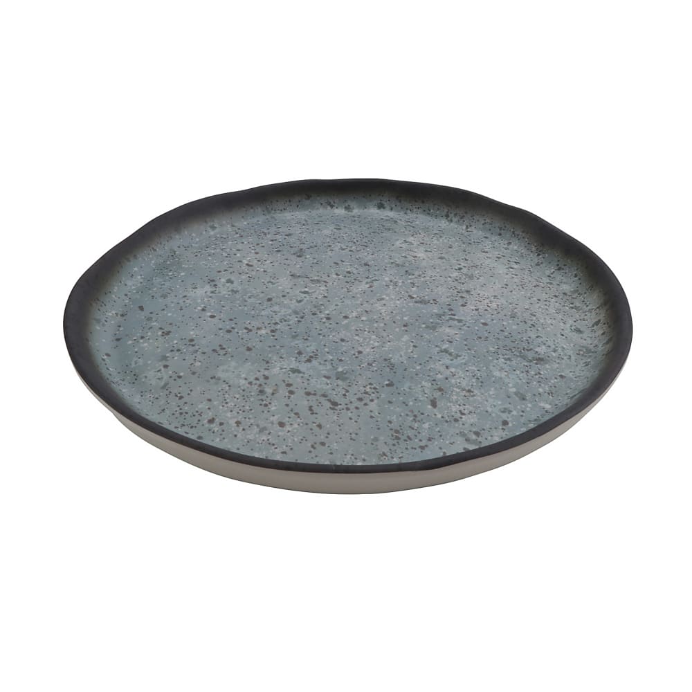 284-21141REB 10" Round Melamine Dinner Plate, Robin Egg Blue