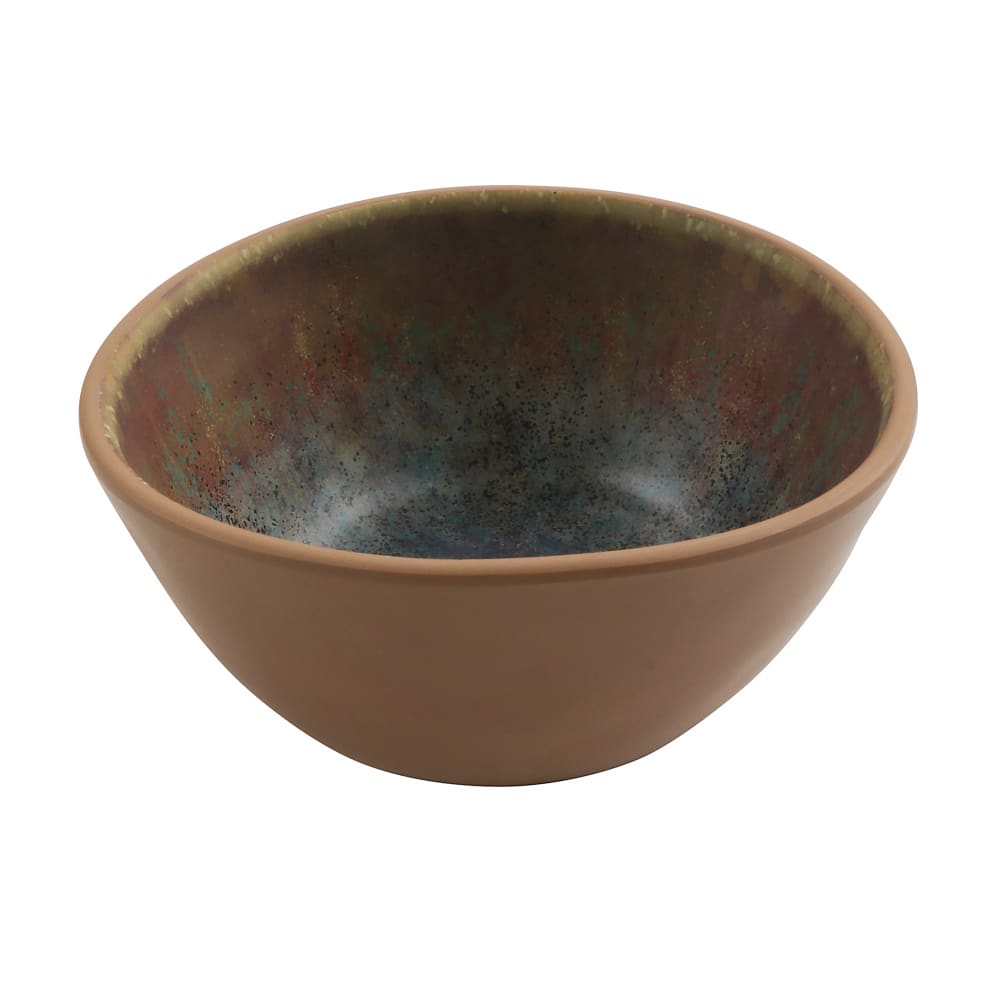 284-30894CAI 20 oz Round Melamine Bowl, Clay Azul Iris