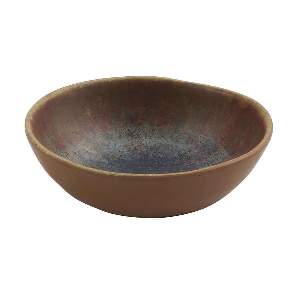 284-38769CAI 8 oz Round Melamine Bowl, Clay Azul Iris