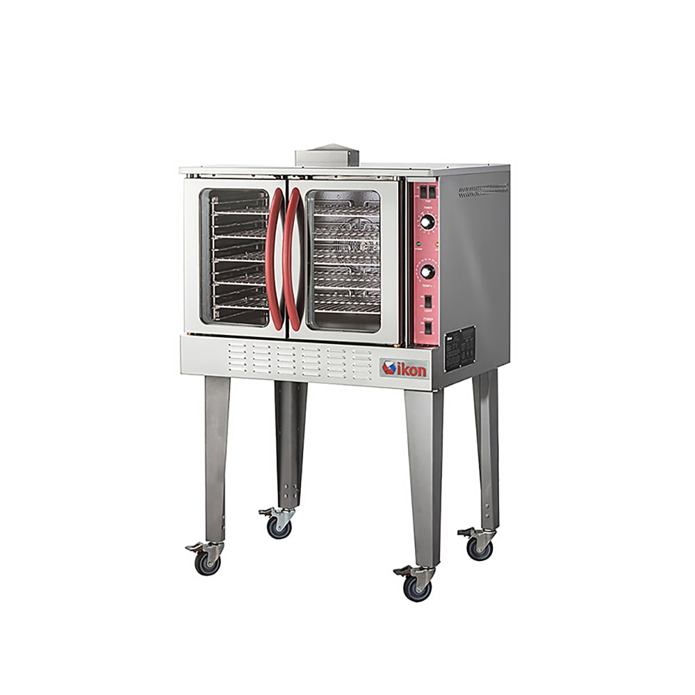 IKON IECO Single Full Size Electric Convection Oven - 10kW, 208v/1ph