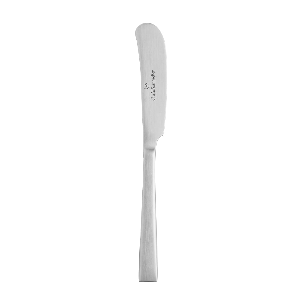 450-FN681 6 3/8" Butter Spreader with 18/10 Stainless Grade, Harper Satin Pattern