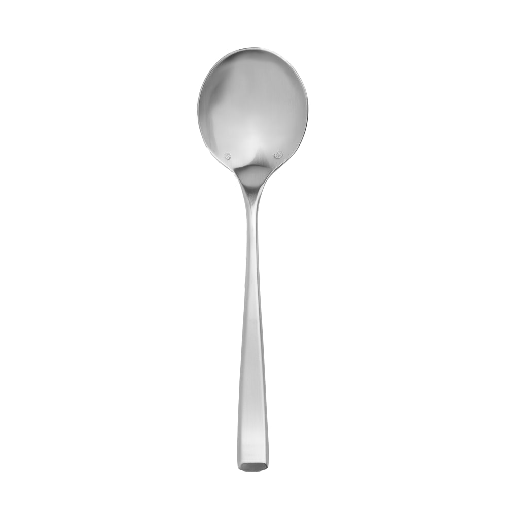 450-FN694 7 1/8" Soup Spoon with 18/10 Stainless Grade, Harper Satin Pattern