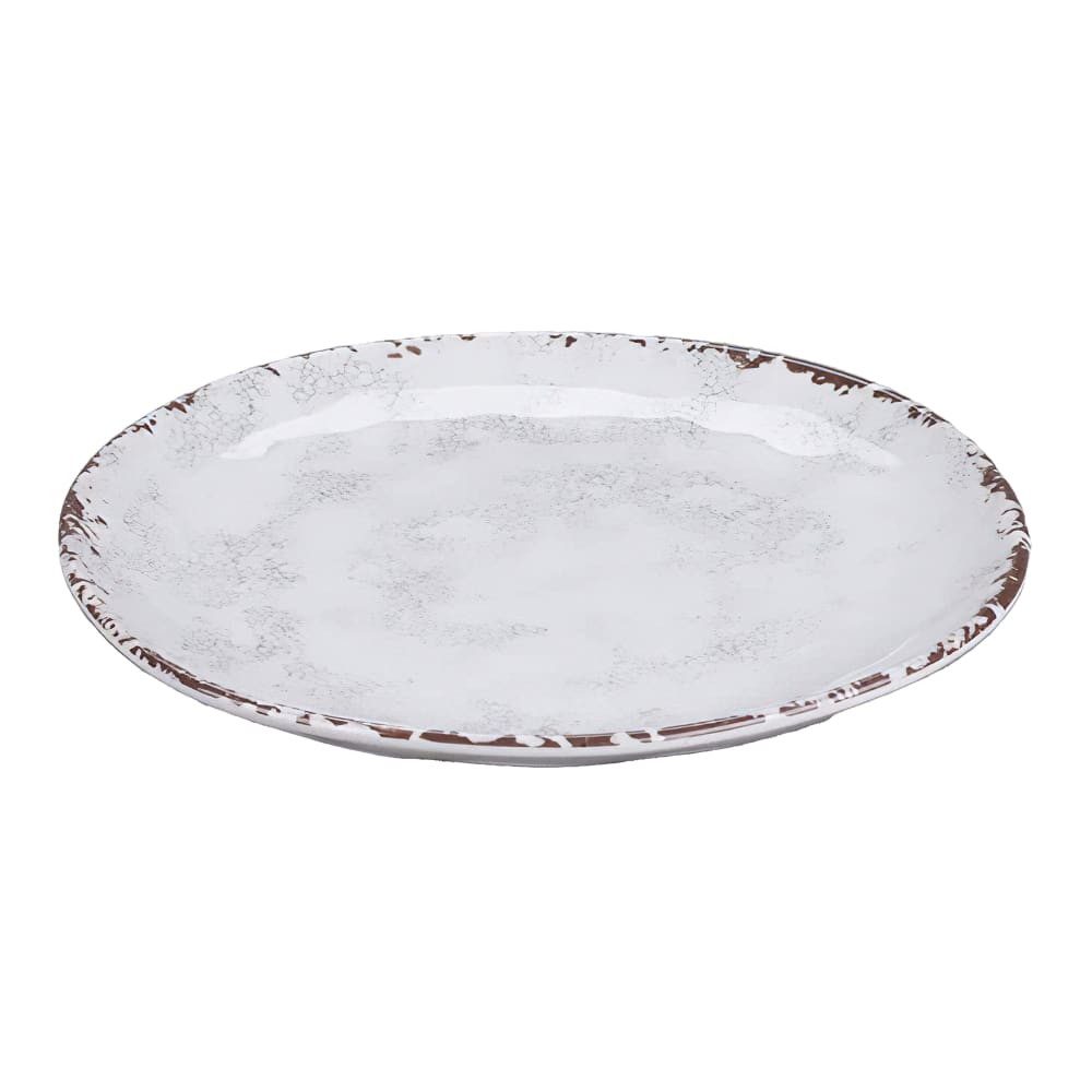 284-CS10FM 10 1/2" Round Melamine Dinner Plate, French Mill