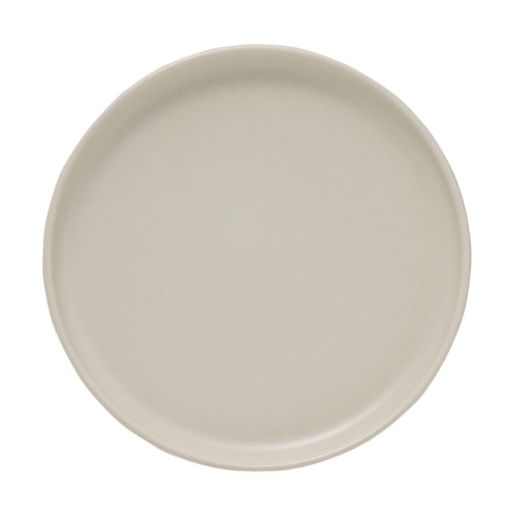 106-5275146 8 1/2" Round Solitude Coupe Plate - Stoneware, Natural