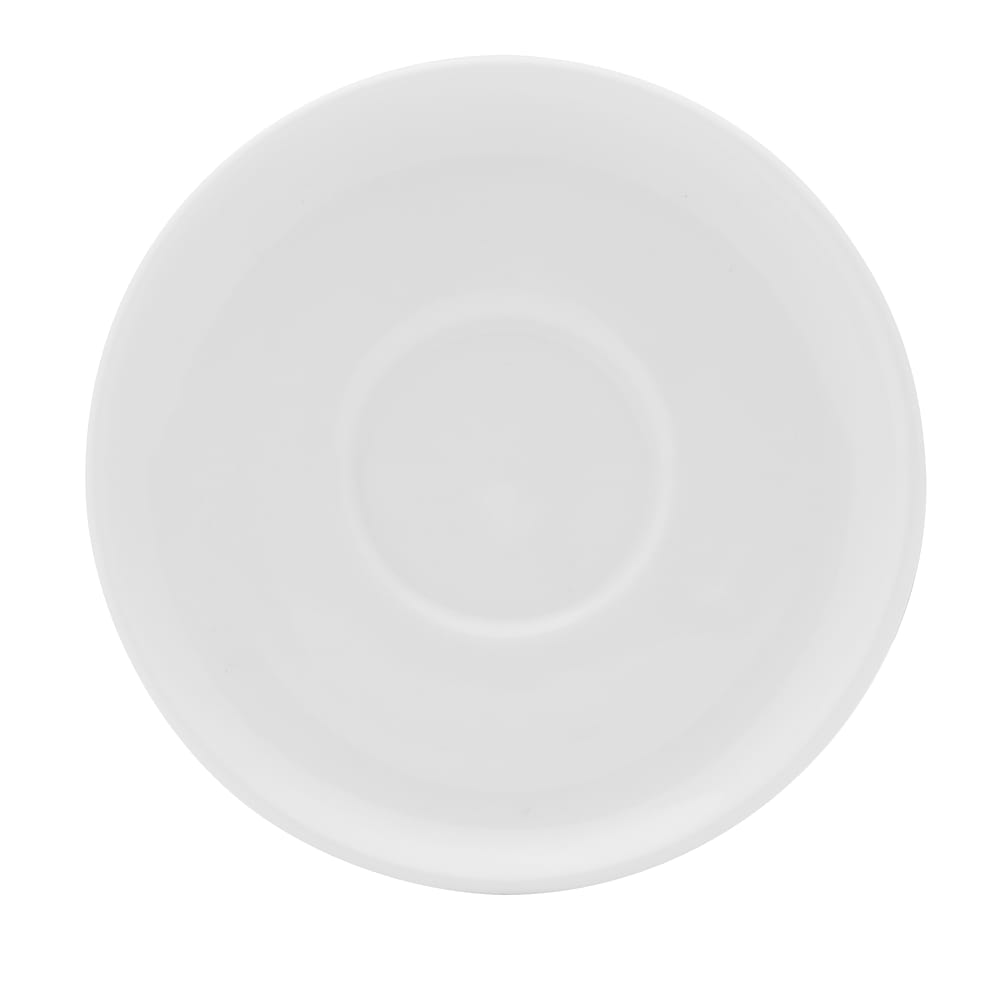 106-5302579 4 2/5" Round Isla Saucer - Porcelain, White