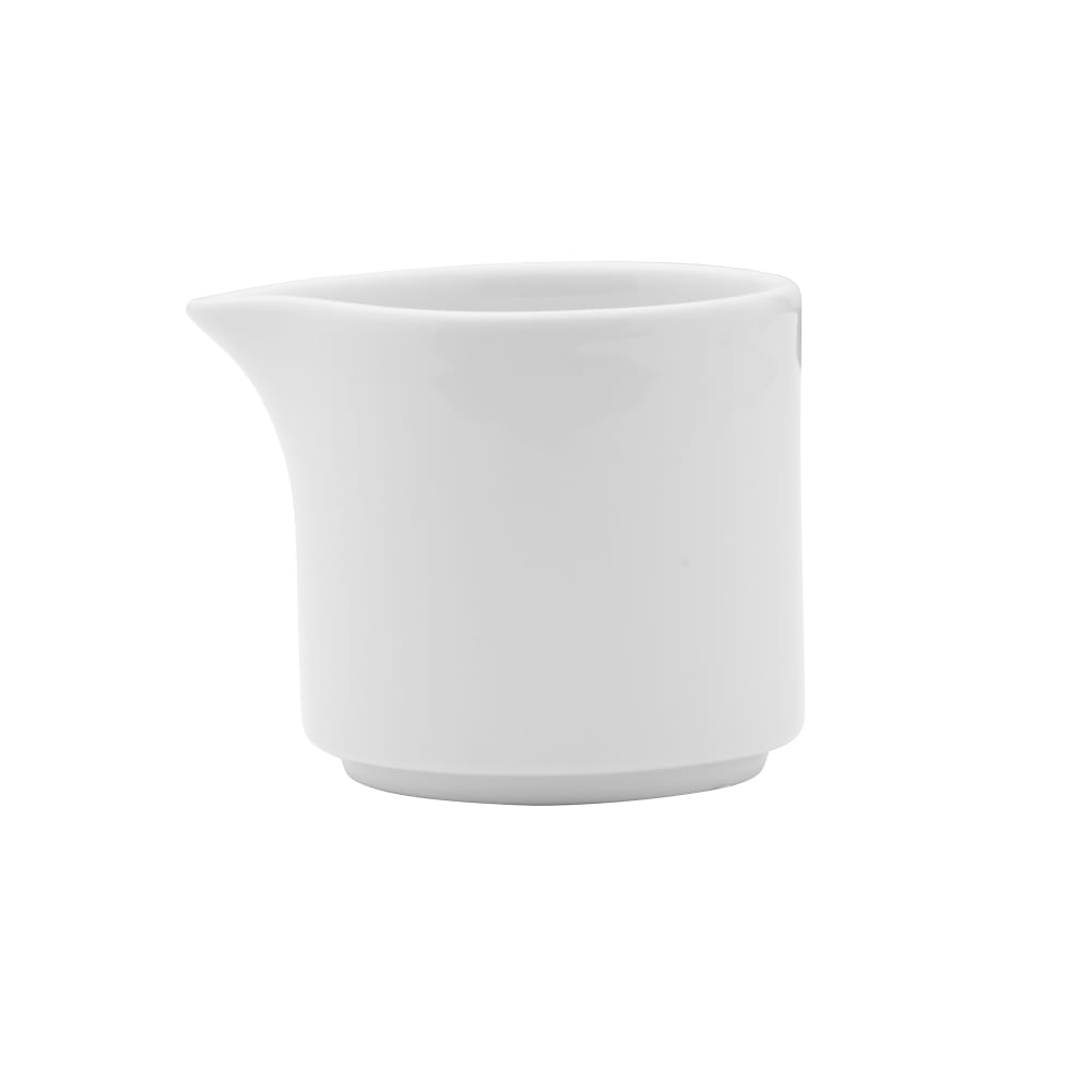 106-5302811 3 19/50 oz Galleria Creamer - Porcelain, White