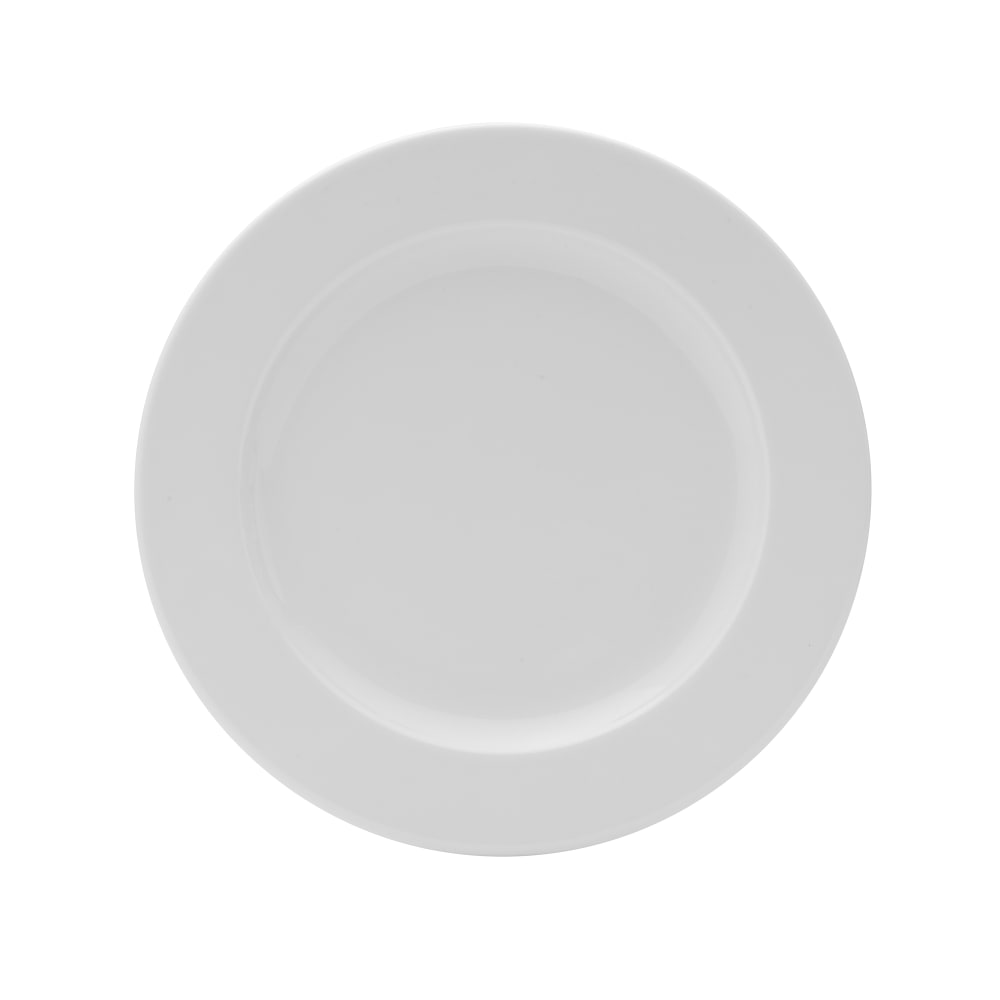 106-5302606 9" Round Galleria Plate - Porcelain, White