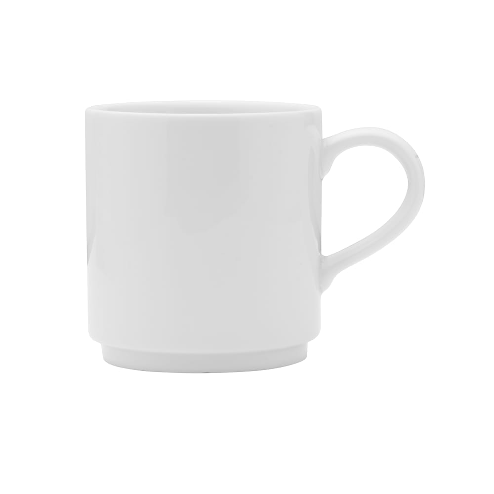 106-5302751 9 2/5 oz Galleria Cup - Porcelain, White