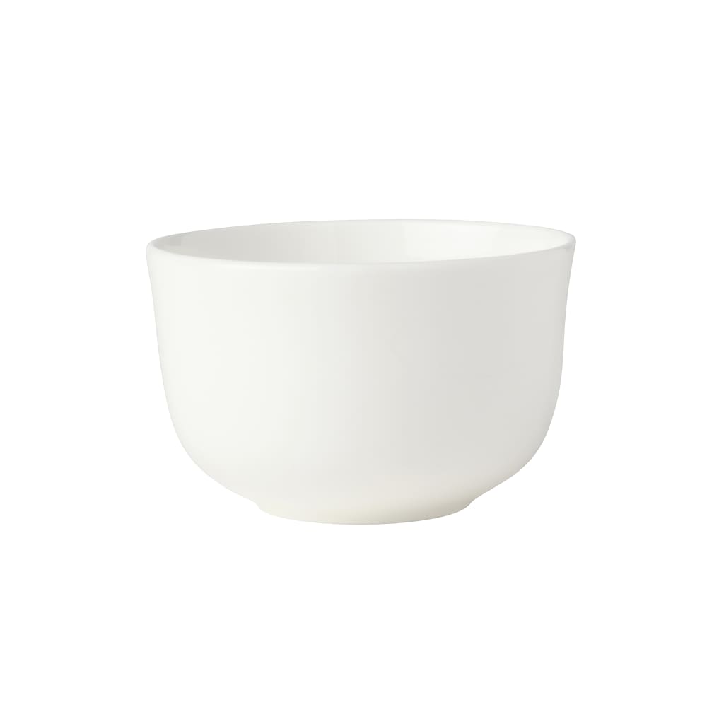 106-5304576 9 3/5 oz Round Lola Bouillon Cup - Bone China, White