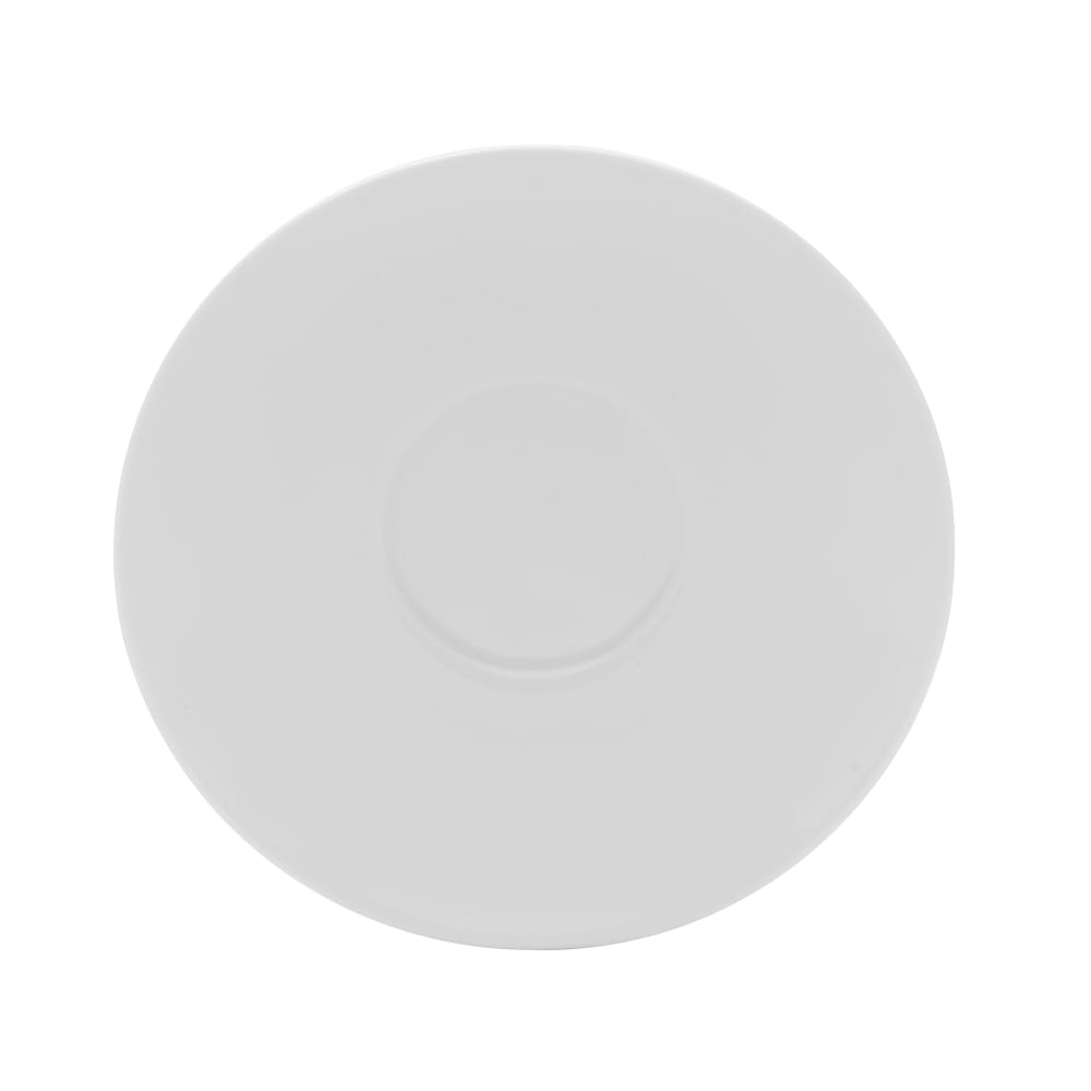 106-5302842 7" Round Galleria Saucer - Porcelain, White