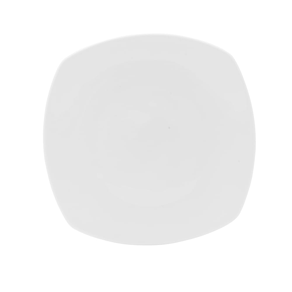 106-5304702 6" Square Lola Plate - Bone China, White