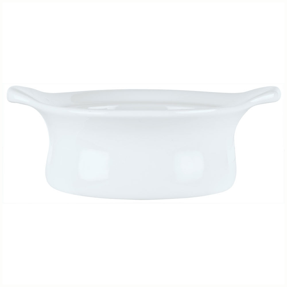 024-911194802 9 oz Round Chef's Selection™ Casserole Dish - Porcelain, Aluma White™