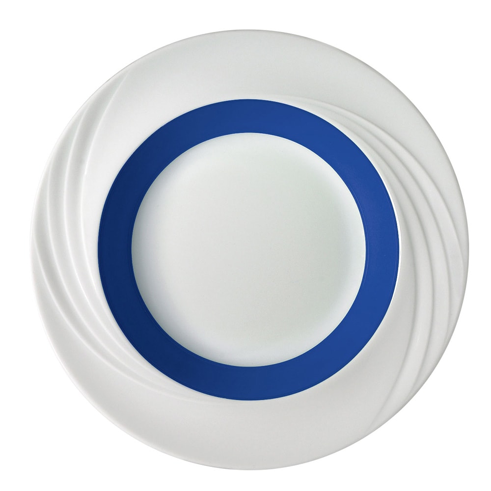024-918182362971 9" Round Schonwald Bowl - Donna Senior, Porcelain, White/Blue