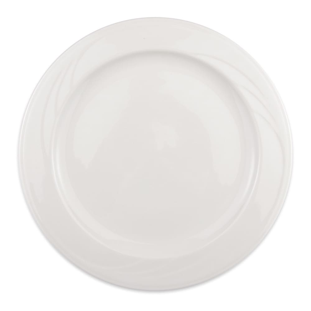 024-950038381 12" Round Service Plate w/ Cascade Pattern, Flint Body