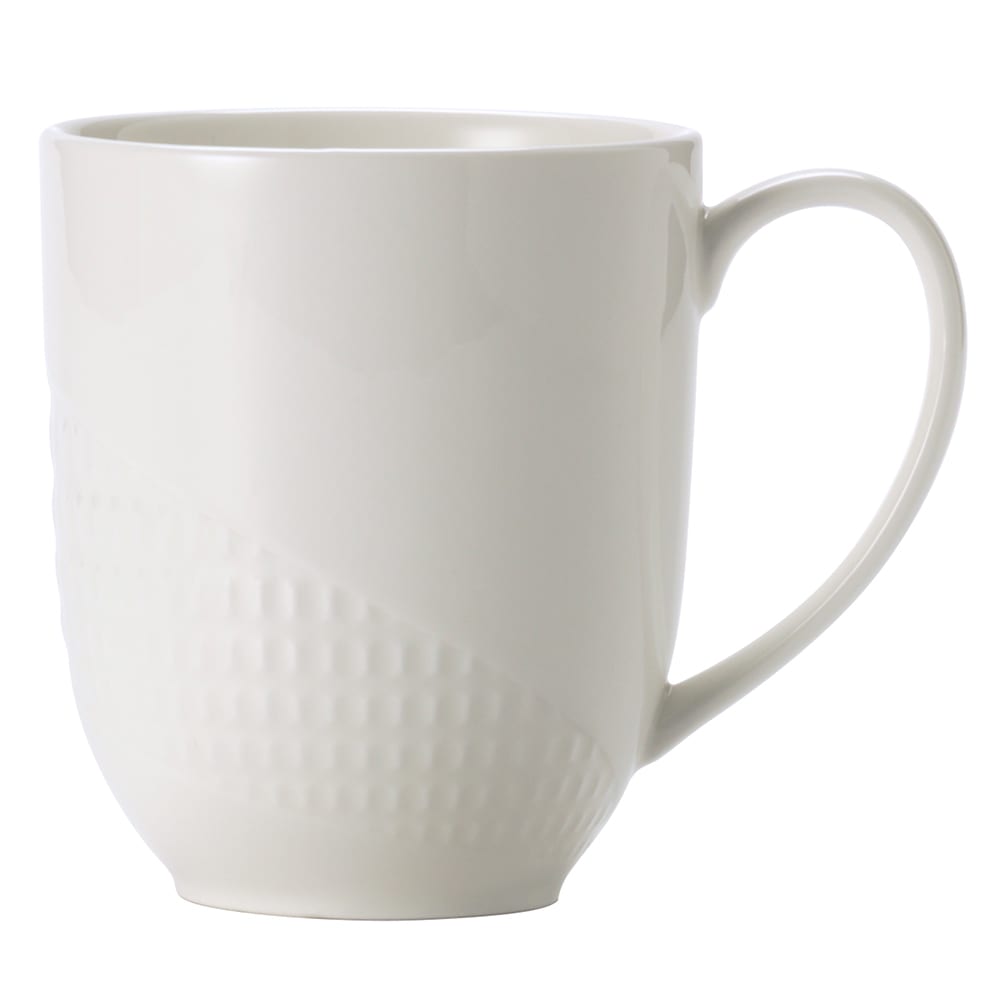 024-968001572 12 oz Zipline Mug - Porcelain, White