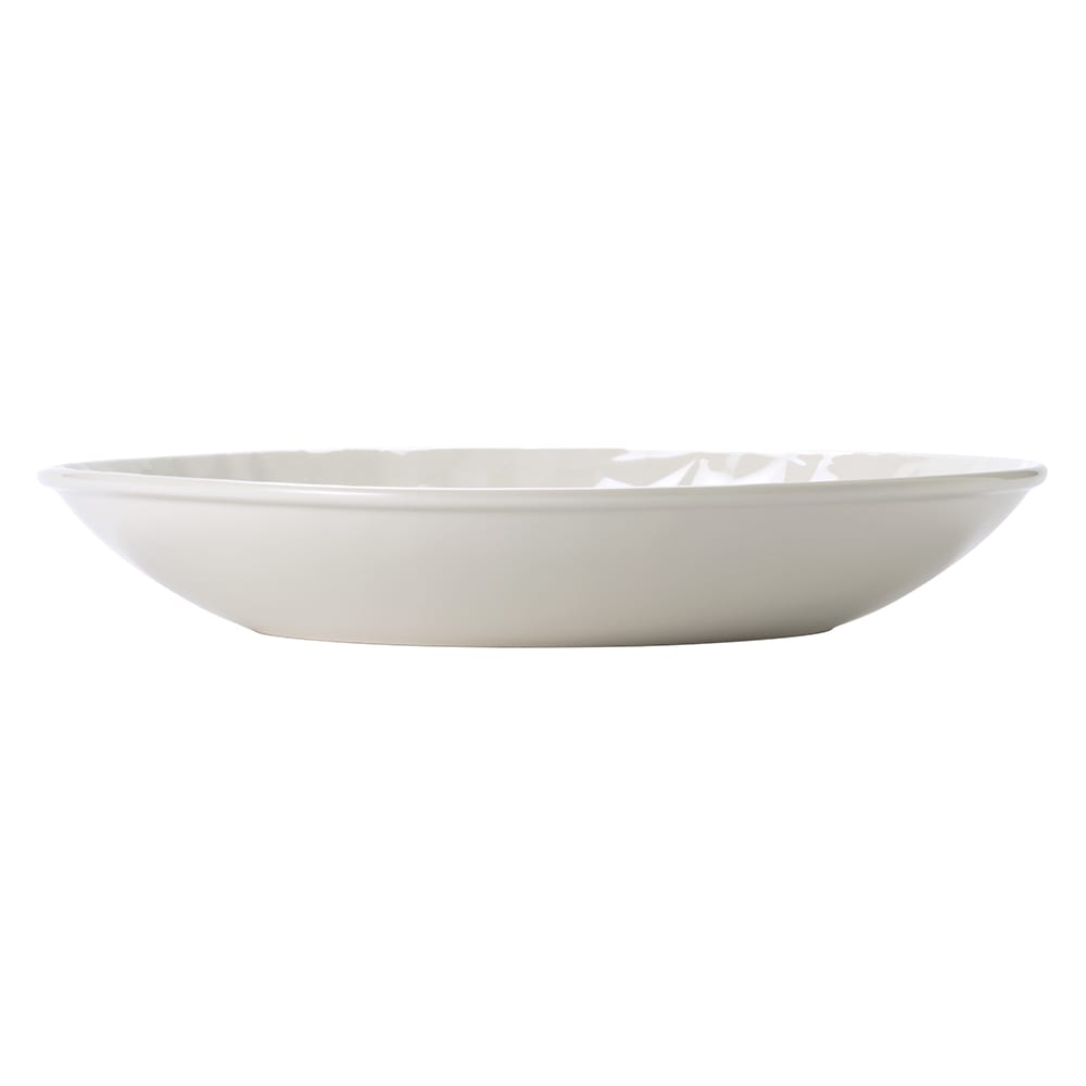 024-988001785 11" Round Status Plate - Porcelain, White