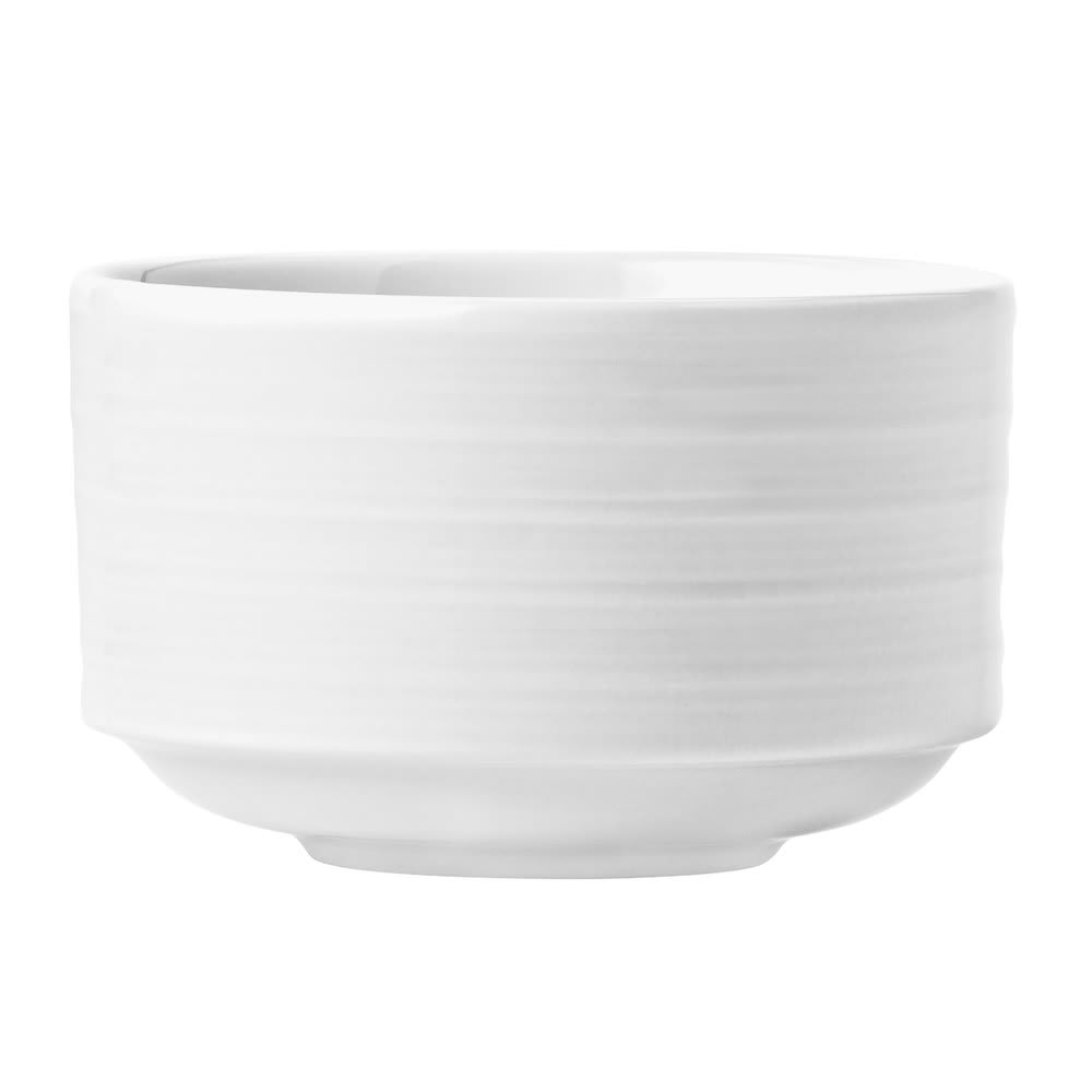 024-999001705 9 oz Round Galileo Constellation Bouillon Bowl - Porcelain, Lunar White