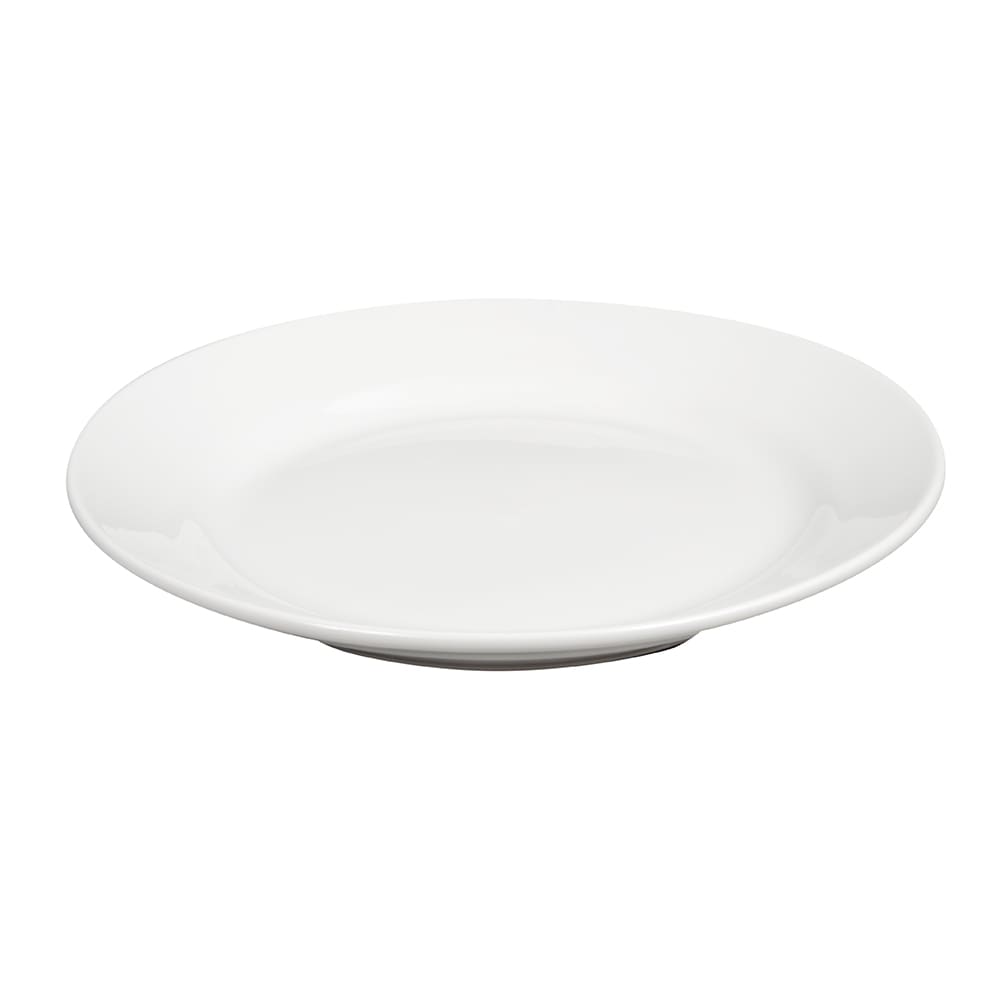 024-999023139 9" Round Constellation Plate - Porcelain, Lunar White