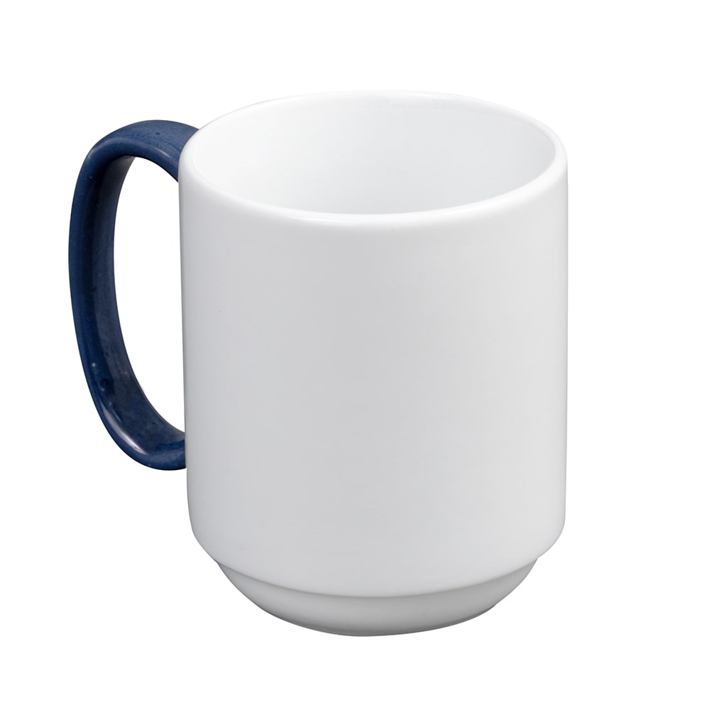 024-999024300 8 1/2 oz Porcelain Coffee Mug, Lunar White