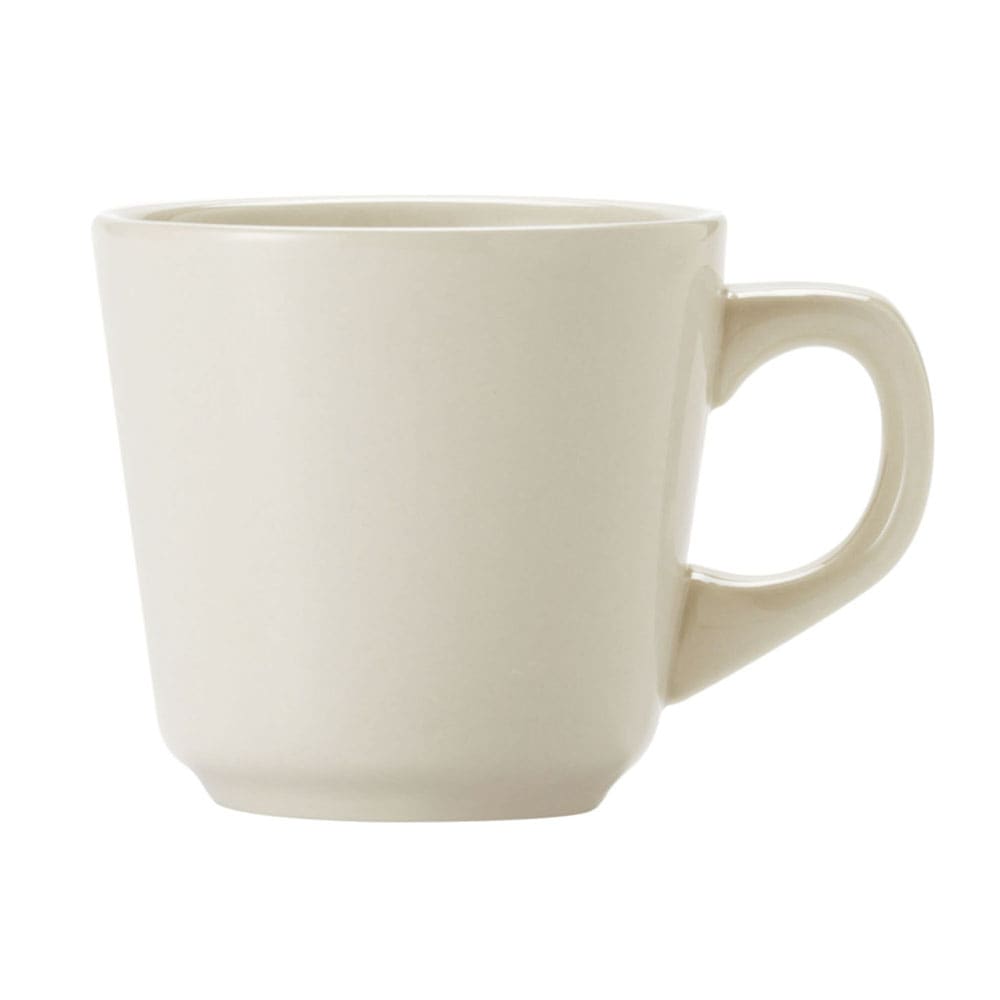 192-740901007 7 oz Porcelana Jose Cup - Porcelain, Cream White