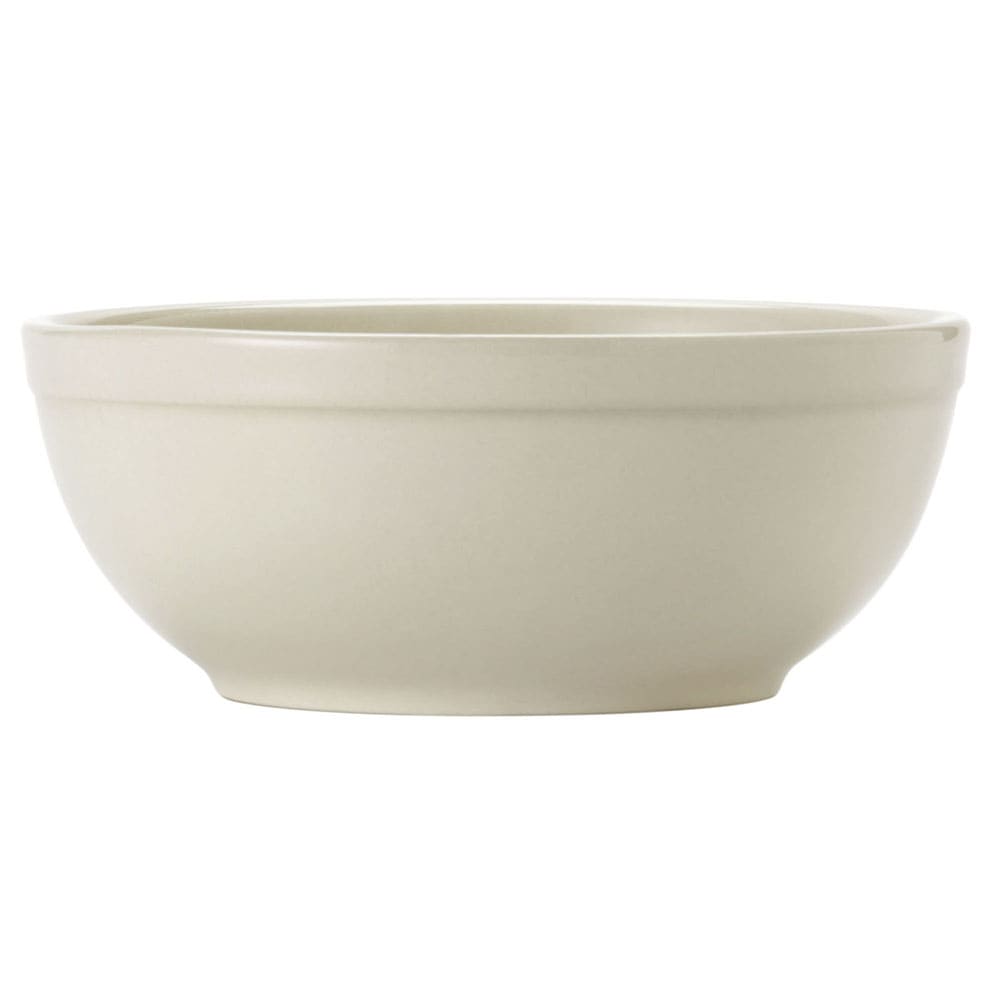 192-740901012 12 oz Round Porcelana™ Nappie Bowl - Porcelain, Cream White