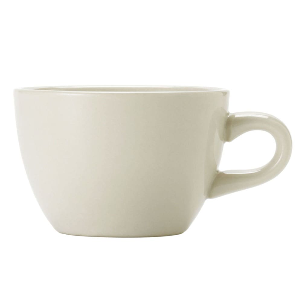 192-740901888 8 oz Porcelana Mohawk Cup - Porcelain, Cream White