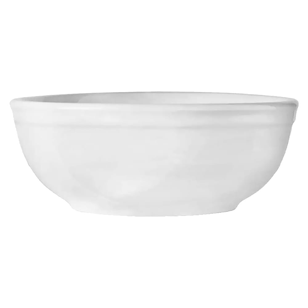 Libbey 840-350-035 5 Porcelain Nappie w/ 10 oz Capacity & Narrow Rim,  Bright White, Porcelana