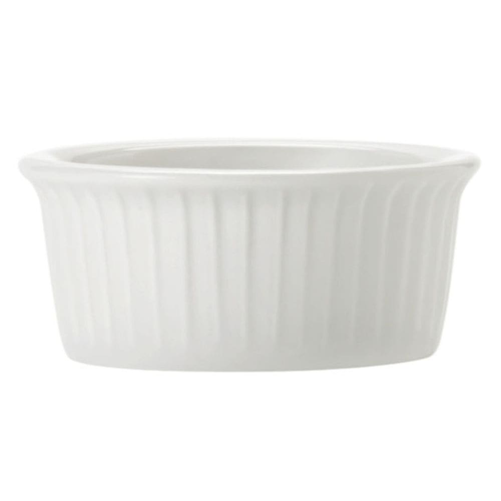 192-840901112 1 1/2 oz Porcelana Ramekin - Porcelain, Bright White