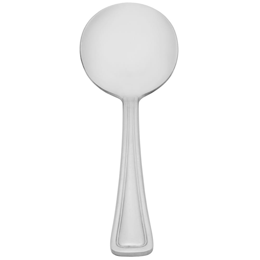 192-918016 5 3/4" Bouillon Spoon with 18/0 Stainless Grade, Classic Rim Pattern