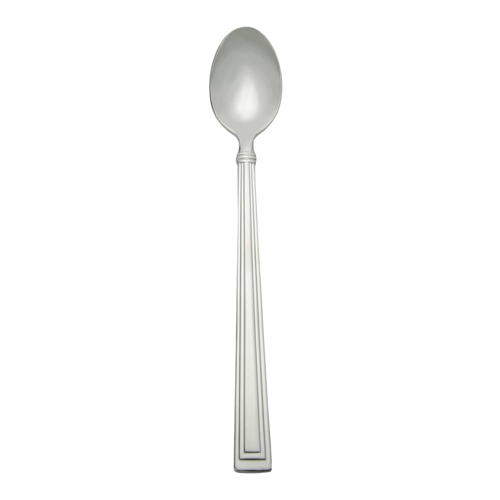 192-977021 7 7/8" Iced Tea Spoon with 18/0 Stainless Grade, Slate Pattern