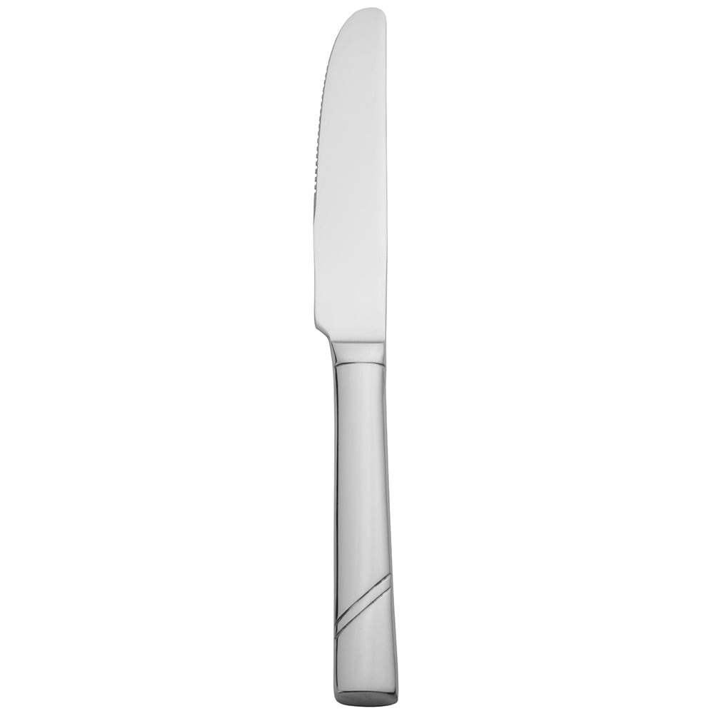 192-9885502 9 3/8" Dinner Knife with 18/8 Stainless Grade, Zephyr Pattern