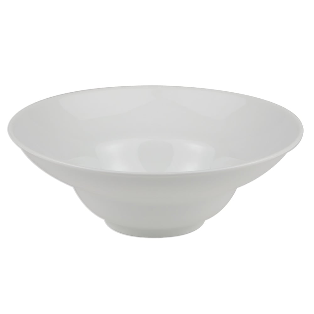 192-BW8102 9 5/8" Round Sea Bright Porcelain Bowl w/ 16 oz Capacity & Wide Rim, Chef&#03...