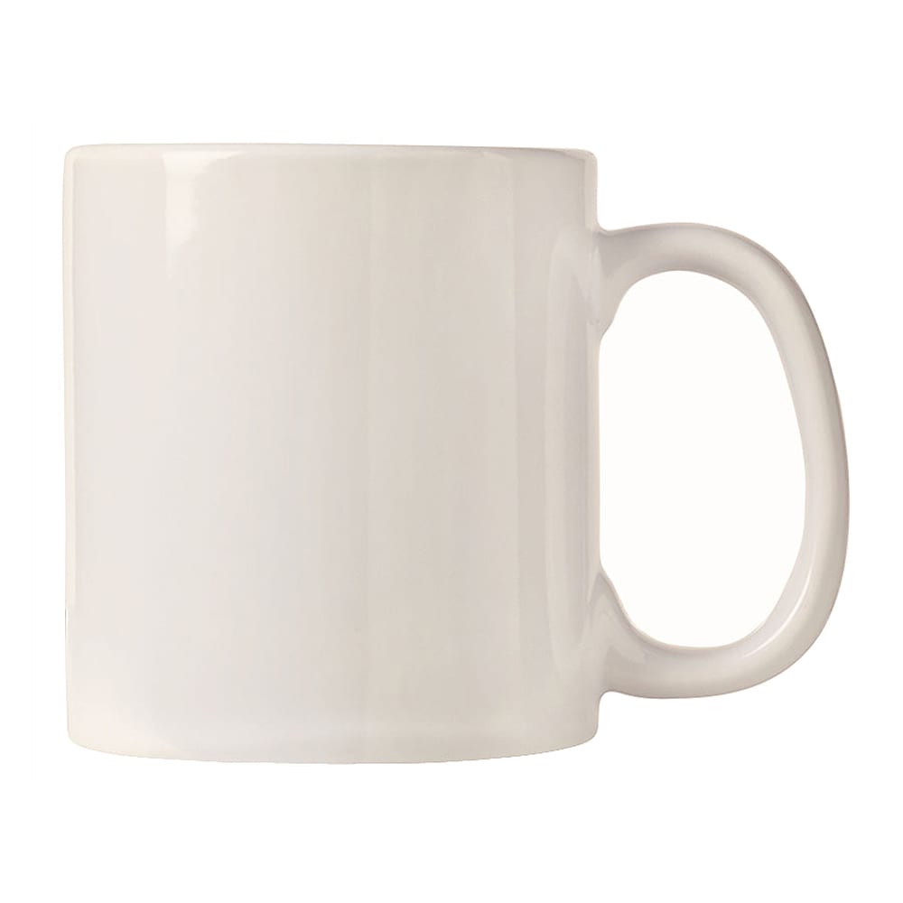 Homer Laughlin Irish Coffee Footed Mug in White