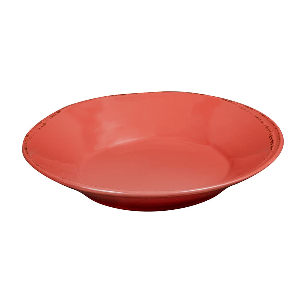 192-FH514R 27 oz Round Farmhouse Soup Bowl - Porcelain, Barn Red