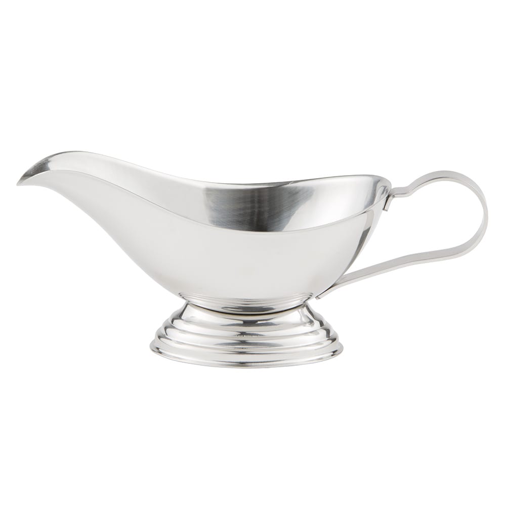 192-CT126 4 oz Belle Gravy Boat - 18/8 Stainless