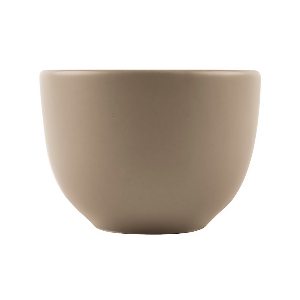 192-DRI9S 10 oz Round Driftstone Bouillon Bowl - Porcelain, Sand