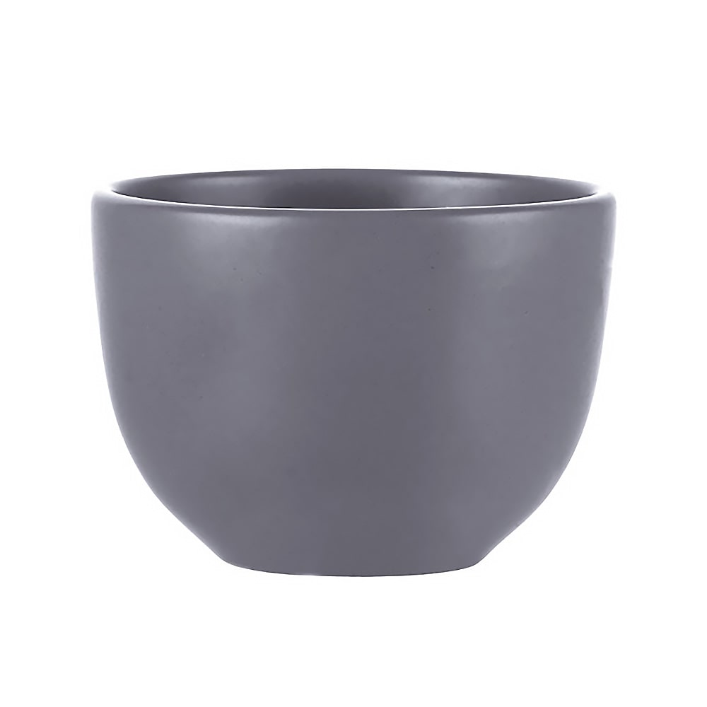 192-DRI9O 10 oz Round Driftstone Bouillon Bowl - Porcelain, Onyx