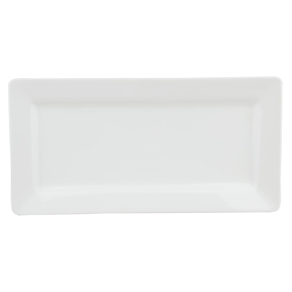 192-SL23 Rectangular Porcelain Plate, 12x6 1/2", Slate