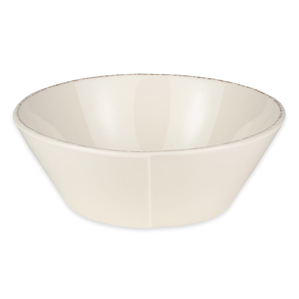 192-FH526 48 oz Round Farmhouse Bowl - Porcelain, Cream White