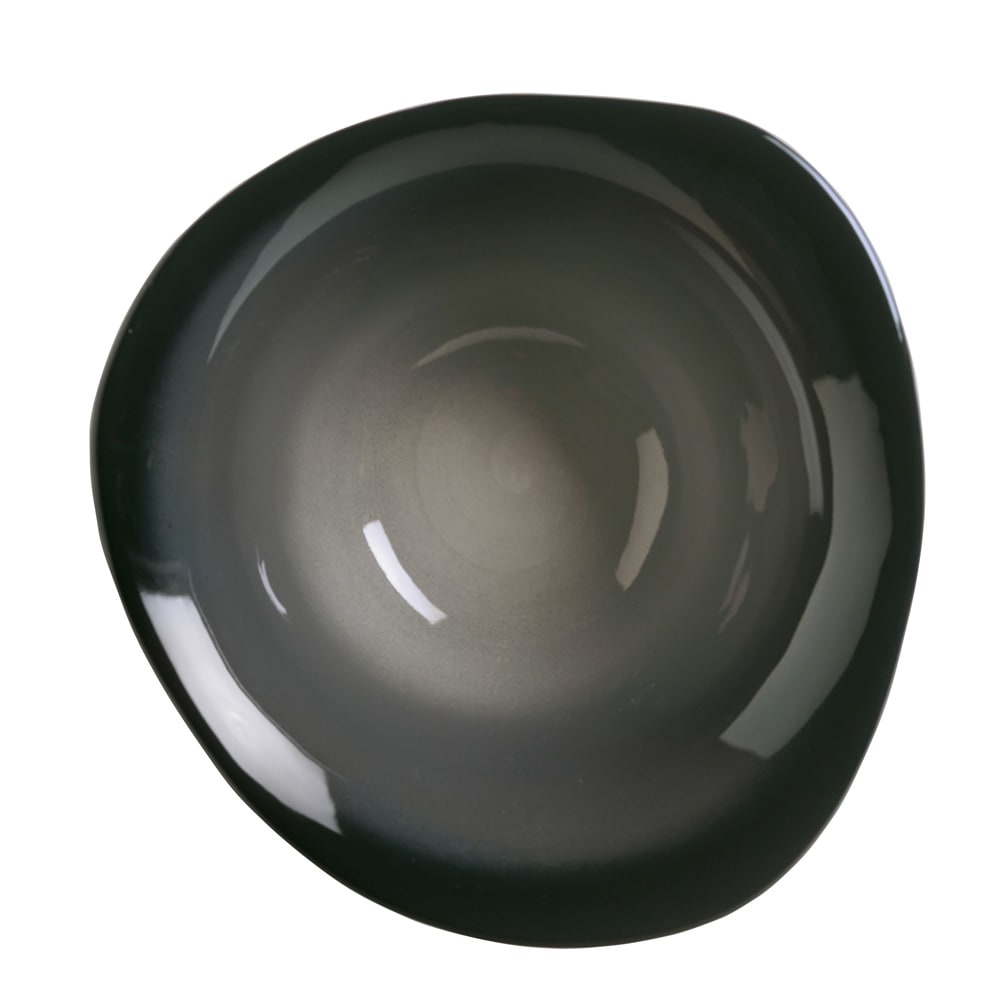 192-PEB10O 7" Round Bowl w/ 17 3/8 oz Capacity, Pebblebrook, Obsidian Porcelain