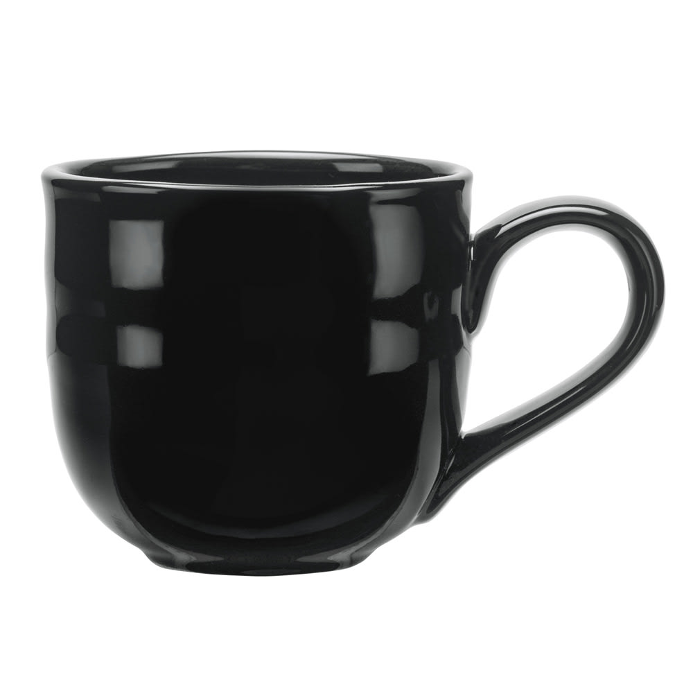 192-PEB15O 11 5/8 oz Mug, Pebblebrook, Obsidian Porcelain