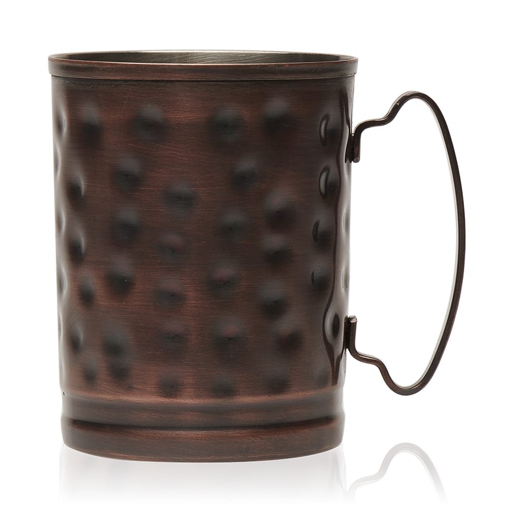 192-MM200 14 oz Moscow Mule Mug - Tall, Hammered Finish, Copper