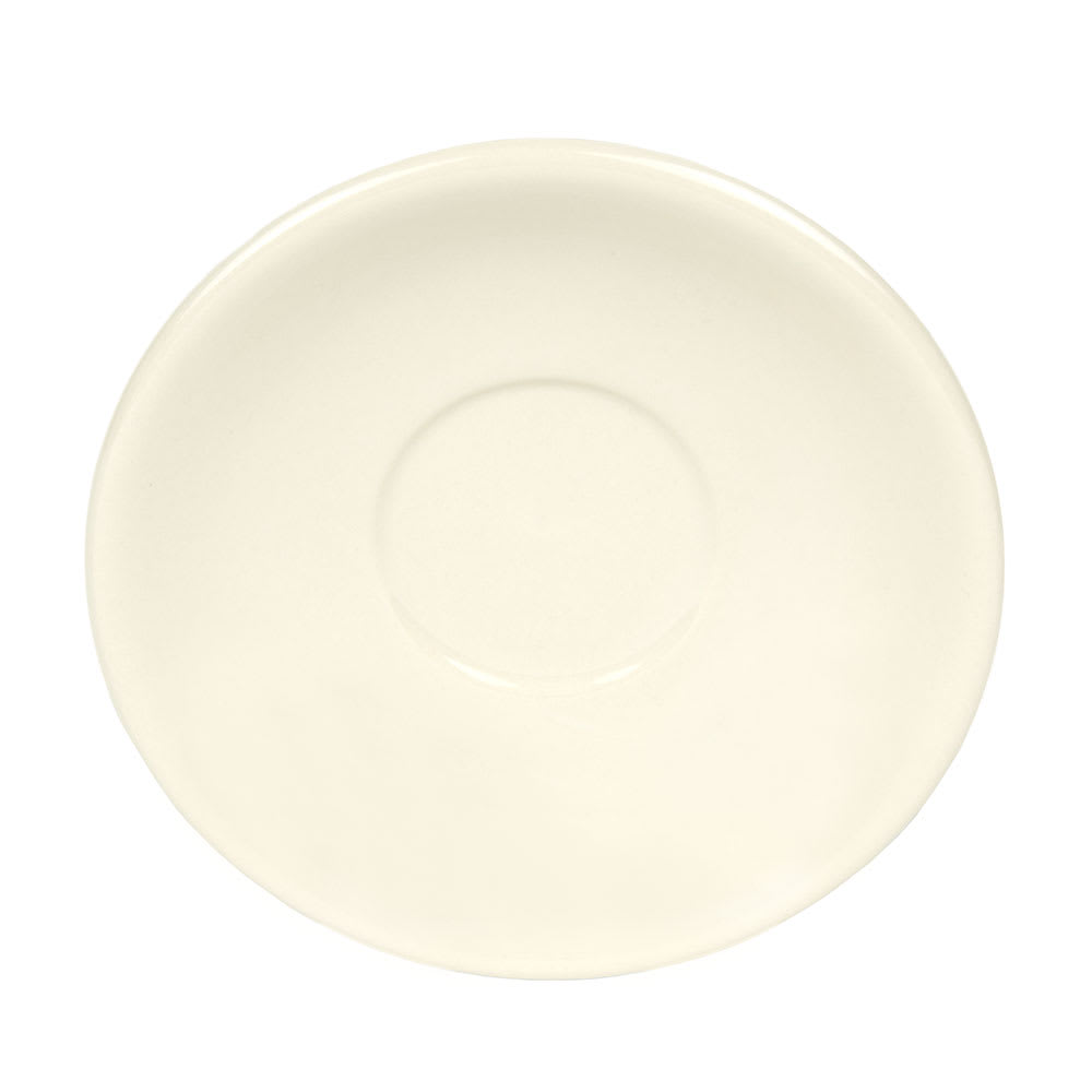 192-PWC2 6" Round Saucer - Stoneware, Princess White