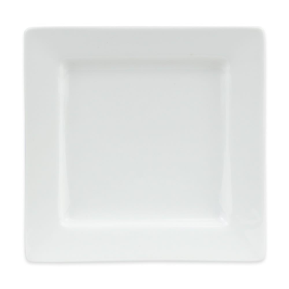 192-SL7 7 1/4" Square Porcelain Plate, Slate