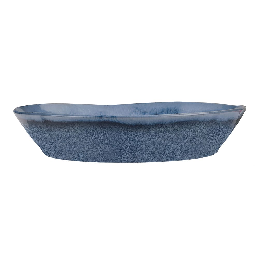 192-STONE5 9 5/8" Round Stonewash Pasta Bowl - Stoneware, Blue