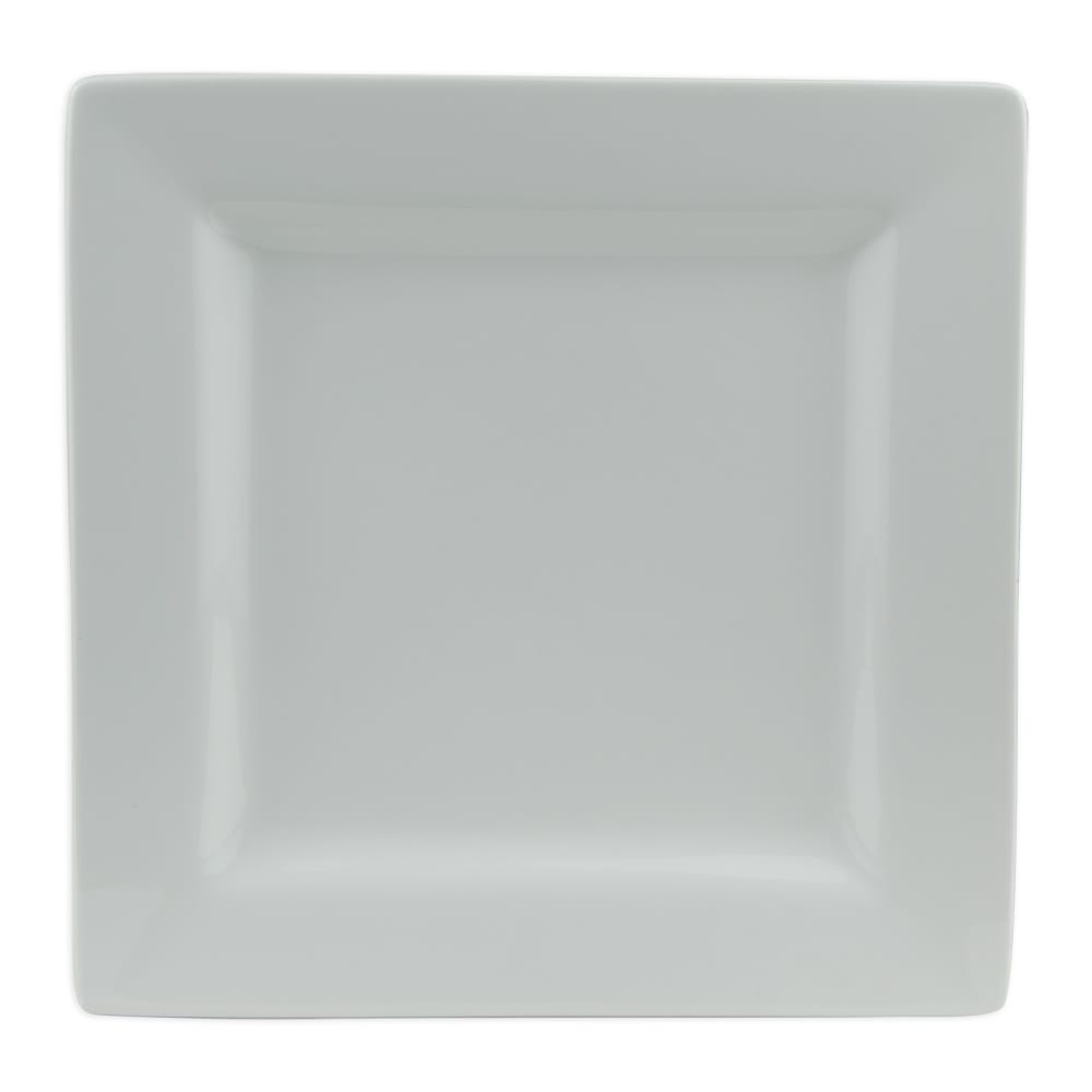 192-SL10 10 5/8" Square Plate - Porcelain, Slate